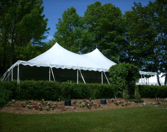 30' Wide Pole Tents