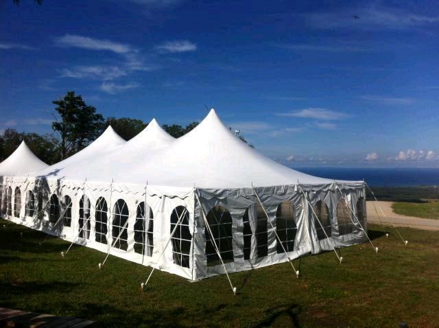 40' Wide Pole Tents 40' Wide Pole Tents