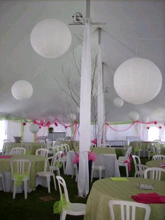 Tent Pole Drapes