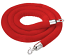 Red Velour Ropes - 8'