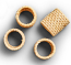 Rattan Honey Napkin Ring