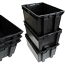 Plastic Ice Tub - Large/Black