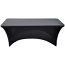 Spandex 4' Banquet Cover-Black