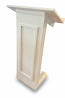 White Podium 42" x 23"