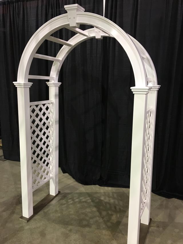 White Round Archway White Round Archway