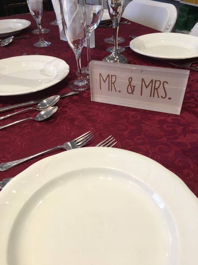 Mr.& Mrs. Glass Block Mr.& Mrs. Glass Block