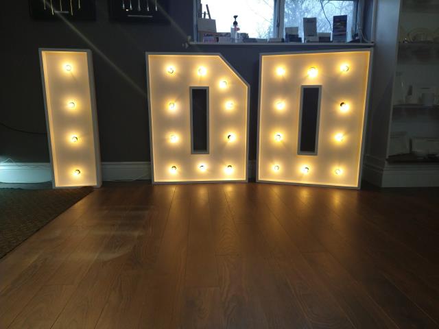 Marquee Letters "I DO" Marquee Letters "I DO"