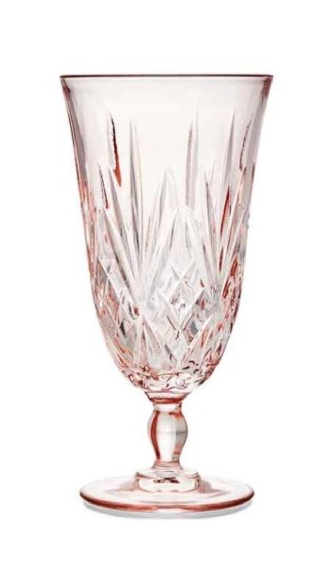 Blush Melodia Water Goblet 13.5oz