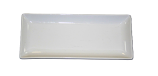 White China Platter 4"x14"