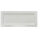 White China Platter 7"x14"