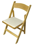 Natural Wood Folding Chair Natural Wood Folding Chair