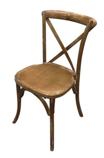 Rustic Cross Back Chair Rustic Cross Back Chair