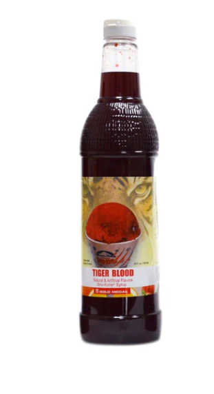 SnoCone Syrup - Tiger's Blood 25oz SnoCone Syrup - Tiger's Blood 25oz